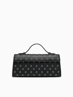 Fashion Moda Lux cyndi top handle Black