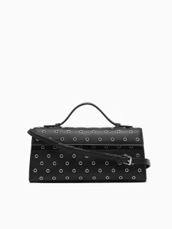 Fashion Moda Lux cyndi top handle Black