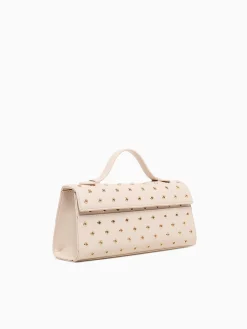 Fashion Moda Lux cyndi top handle oatmilk Beige