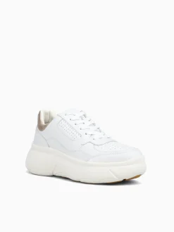 Online Geox d nebula 2.0 x b leather White