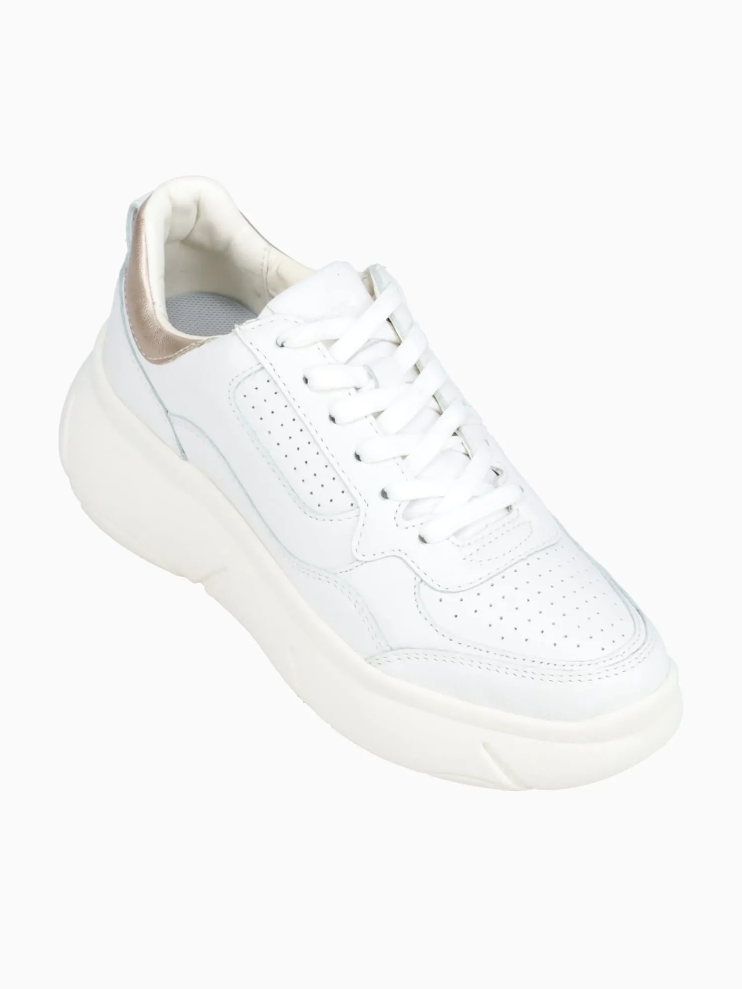 Online Geox d nebula 2.0 x b leather White