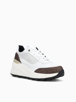 Hot Geox d spherica ec13 off nappa tex White