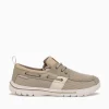 Hot SKUZE del marina begie mesh leather Tan