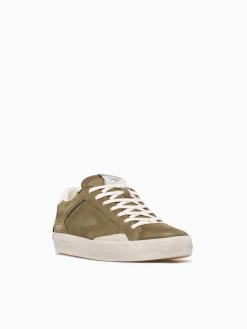 Online CRIME LONDON distressed 14008pp7 83 military nbk Green