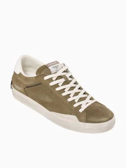 Online CRIME LONDON distressed 14008pp7 83 military nbk Green