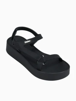 New Melissa downtown platform jelly Black