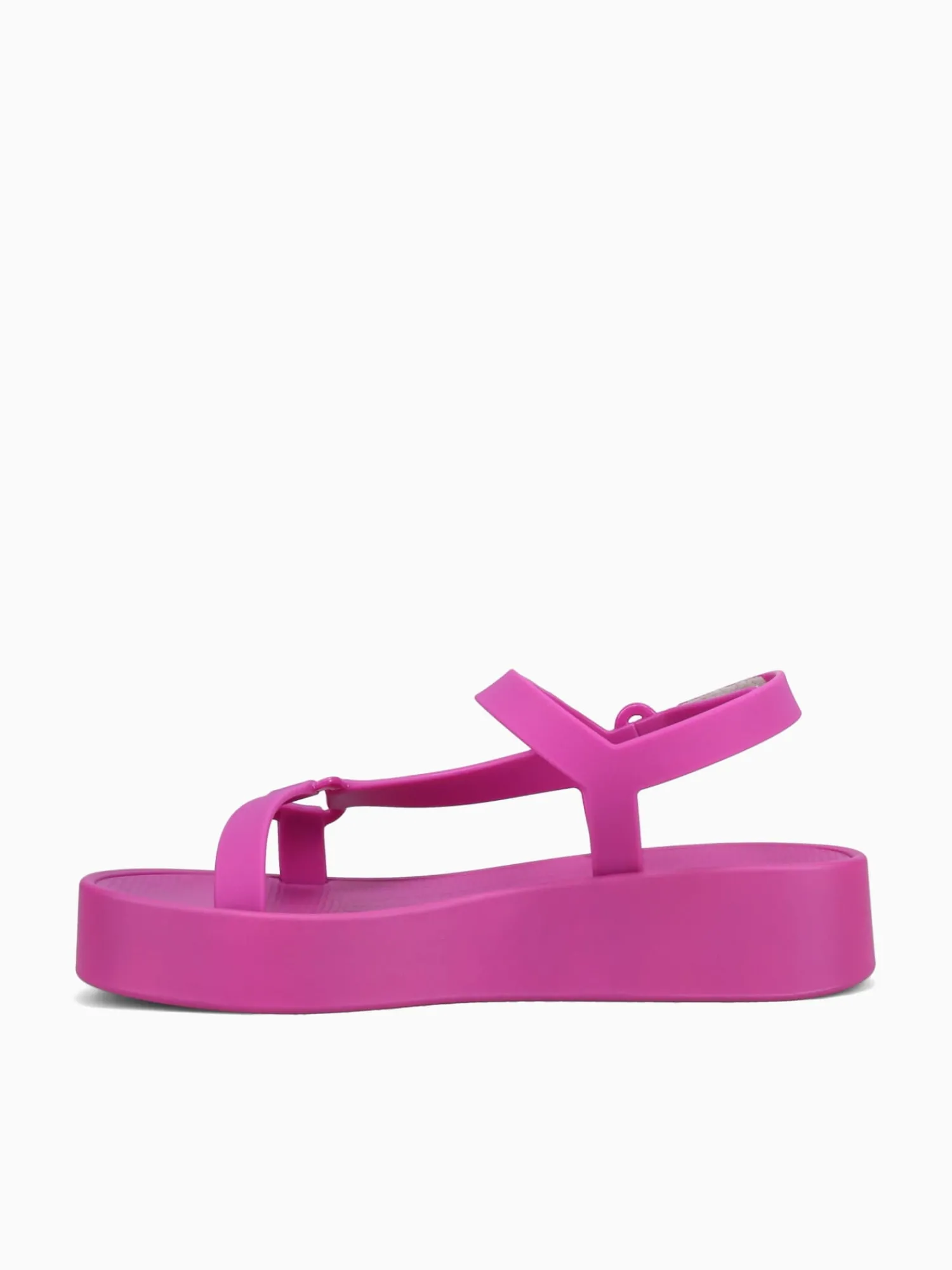 Hot Melissa downtown platform dark jelly Pink