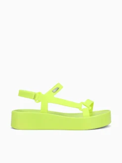 Outlet Melissa downtown platform jelly Green