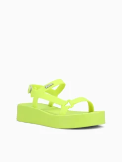 Outlet Melissa downtown platform jelly Green
