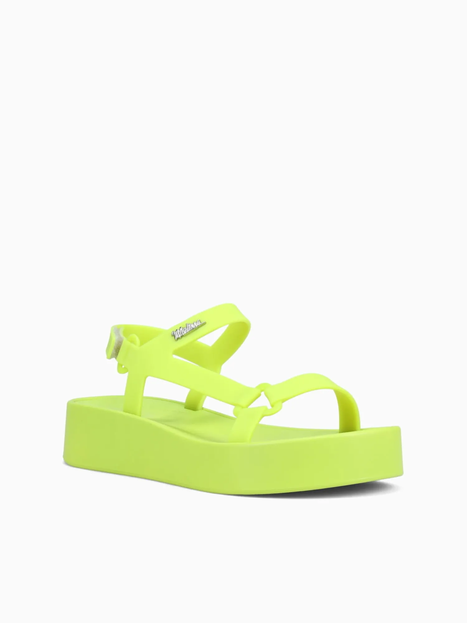 Outlet Melissa downtown platform jelly Green