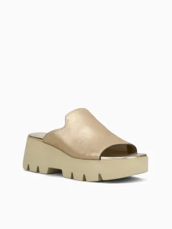 Discount Naked Feet drift leather Gold