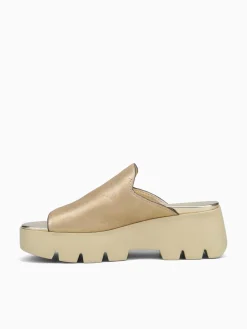 Discount Naked Feet drift leather Gold