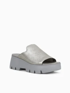 Outlet Naked Feet drift leather Silver