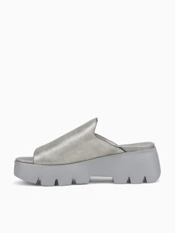 Outlet Naked Feet drift leather Silver