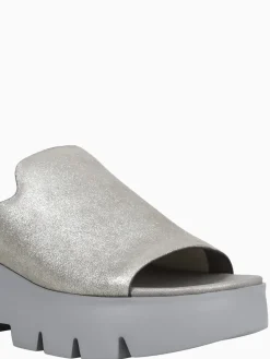 Outlet Naked Feet drift leather Silver