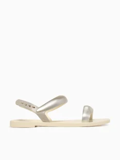 Clearance Melissa eclipse sandal gold jelly Beige