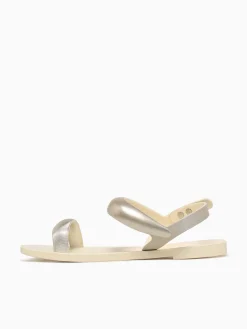 Clearance Melissa eclipse sandal gold jelly Beige