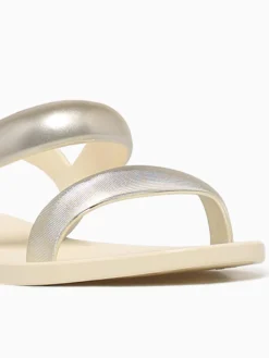 Clearance Melissa eclipse sandal gold jelly Beige