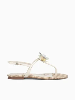 Outlet Sam Edelman eden modern ivory leather White Pearl