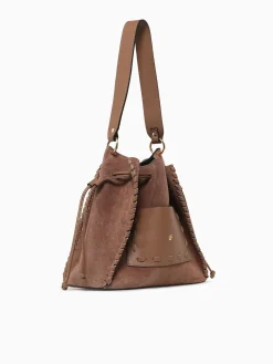 Best LF ela suede leather Taupe