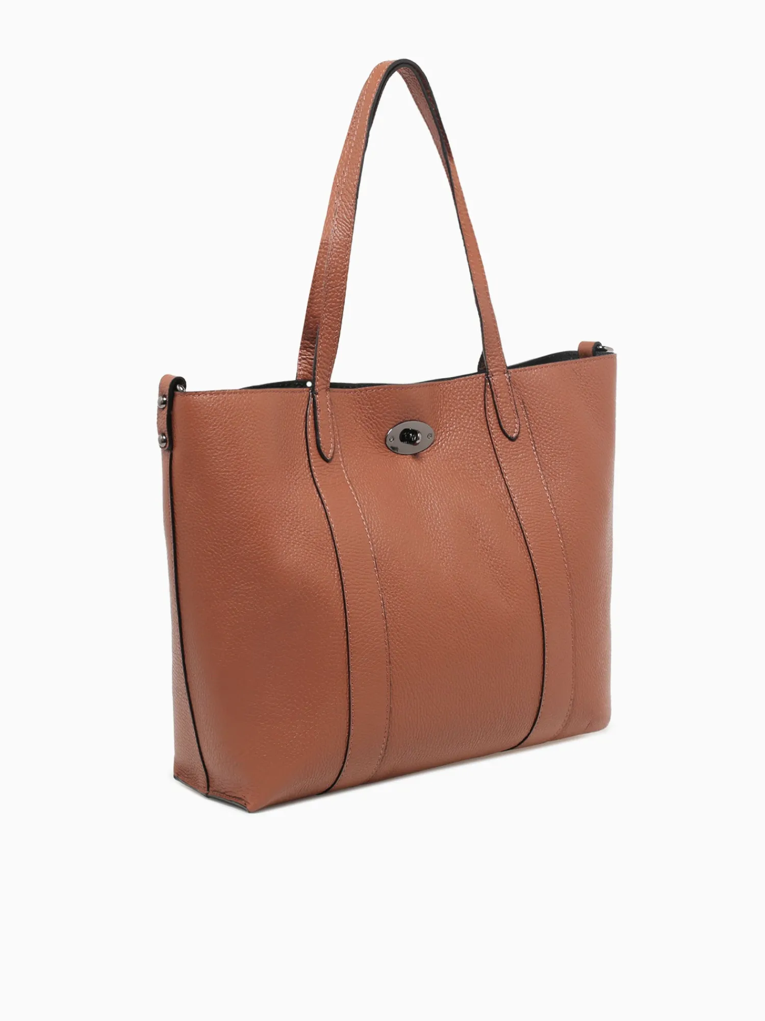 Sale La Favorita elis tote cuoio scuro leather Dark Brown