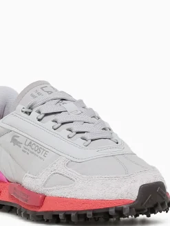 Hot Lacoste elit active lt gry org nylon Orange