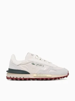 Sale Lacoste elite active off wht dk grn nylon Off White