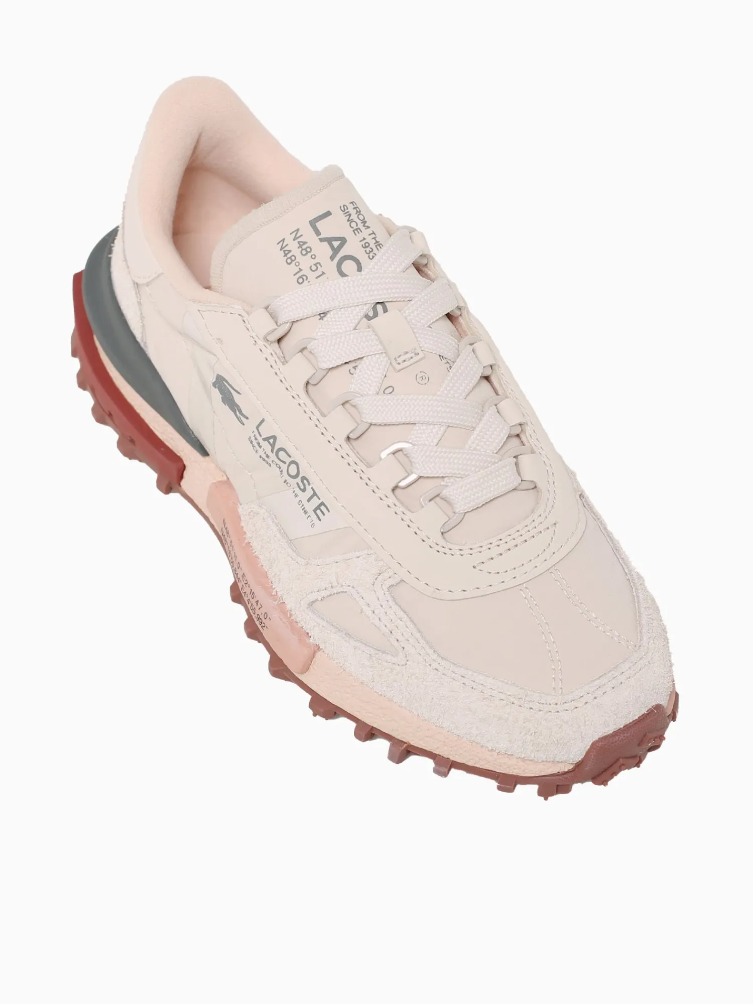 Online Lacoste elite active off wht lt pnk nylon Other