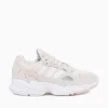 Sale adidas falcon w quartz white white leather mesh Off White