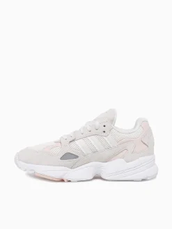 Sale adidas falcon w quartz white white leather mesh Off White