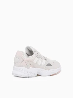 Sale adidas falcon w quartz white white leather mesh Off White