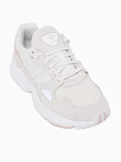 Sale adidas falcon w quartz white white leather mesh Off White