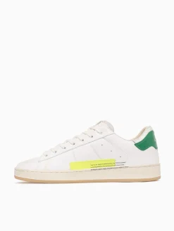 Clearance CRIME LONDON fierce 14230pp7 10 wht green lea White Multi