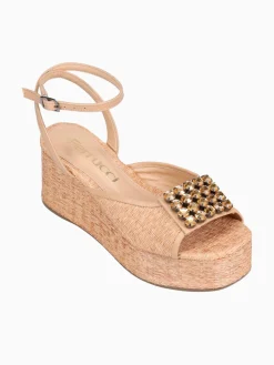 Hot Ferrucci finna argila palha slim Peach