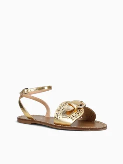 Online Ferrucci flavia ouro cristal Gold