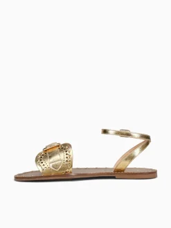 Online Ferrucci flavia ouro cristal Gold
