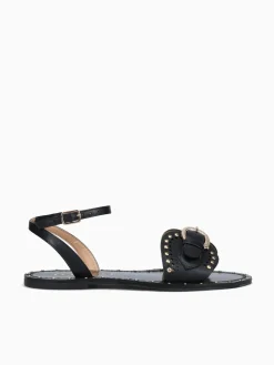New Ferrucci flavia preto atanado Black