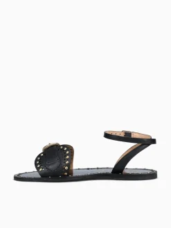 New Ferrucci flavia preto atanado Black