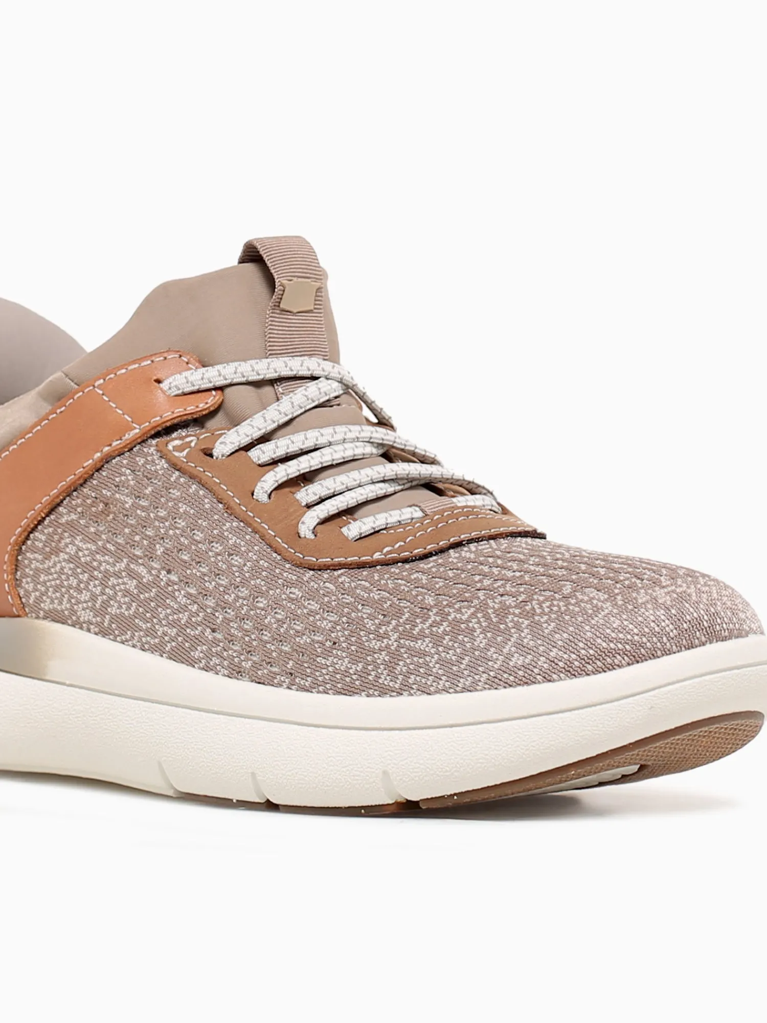 Online Florsheim fleet knit elastic cognac knit nub Taupe