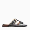 Hot Ferrucci fleur cristal Pewter