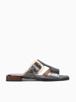 Hot Ferrucci fleur cristal Pewter