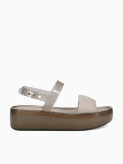 Outlet Melissa float platform jelly Beige