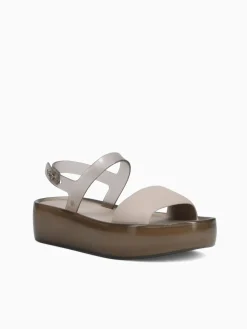 Outlet Melissa float platform jelly Beige