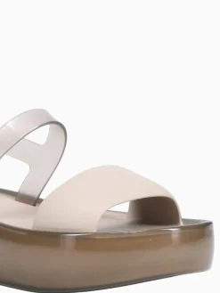 Outlet Melissa float platform jelly Beige
