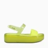 Hot Melissa float platform jelly Green
