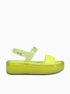 Hot Melissa float platform jelly Green