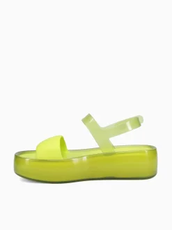 Hot Melissa float platform jelly Green