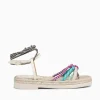 Discount Ferrucci florine creme slim fly Off White