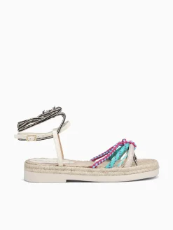 Discount Ferrucci florine creme slim fly Off White