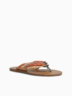 Clearance Ferrucci floris areia slim fly Beige